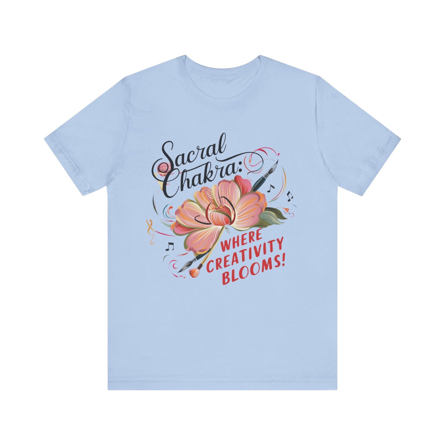 Sacral Chakra Blooming Flower Tee